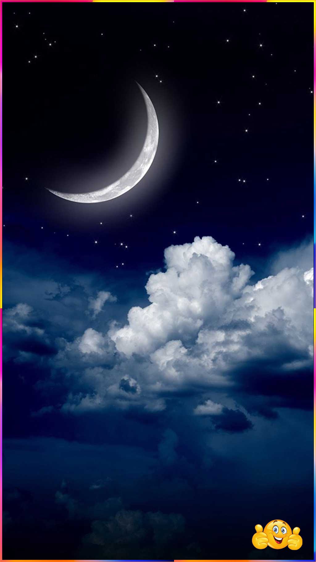 cute night sky wallpaper